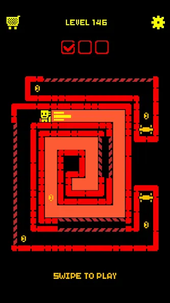Tomb of the Mask: Color [MOD: безлимитные жизни и открыты все скины] последняя версия — скриншот 4