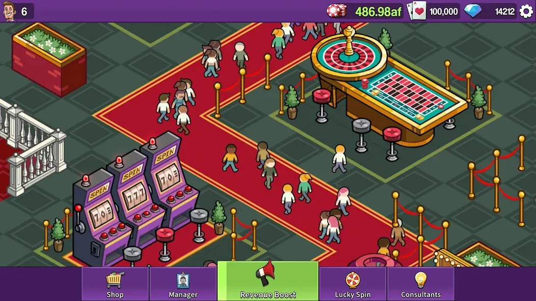 Скачать Idle Billionaire Tycoon [MOD: безлимитные деньги и быстрый доход] на телефон — скриншот 5