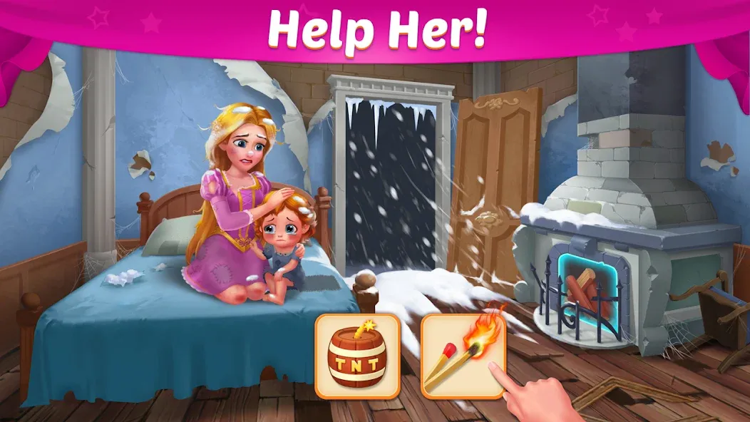 Castle Story [MOD: безлимитные ресурсы и открыты все уровни] (Бесплатно / APK) — скриншот 2