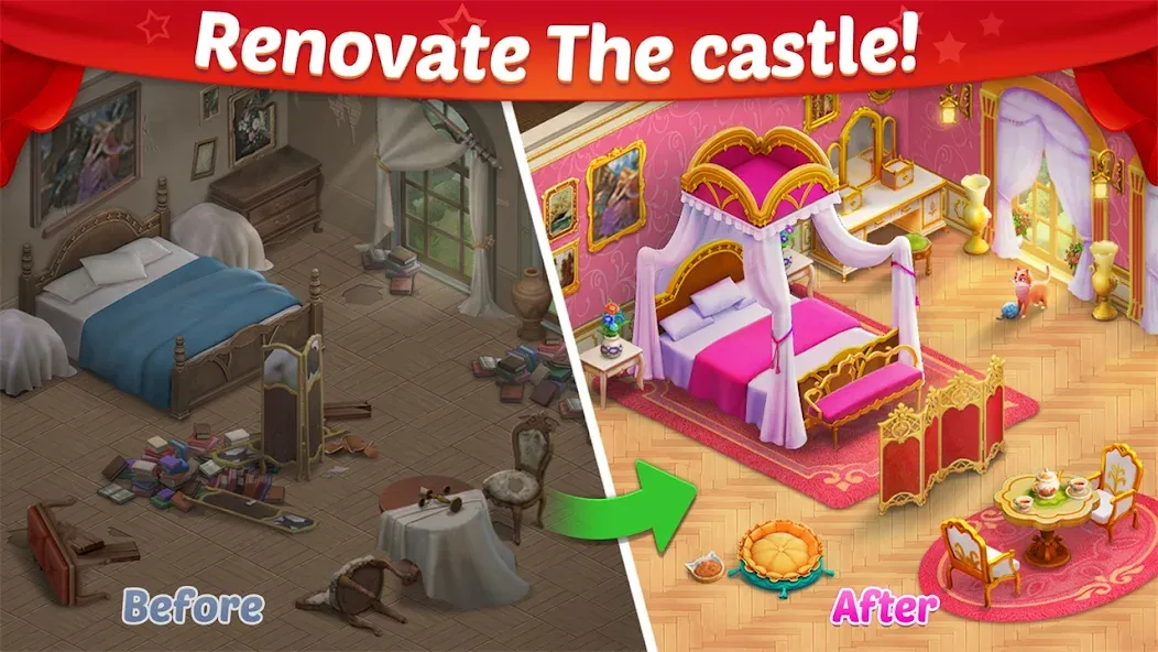 Castle Story [MOD: безлимитные ресурсы и открыты все уровни] (Бесплатно / APK) — скриншот 3