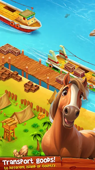 Country Valley Farming Game [MOD: безлимитные монеты и ресурсов] (Бесплатно / APK) — скриншот 5