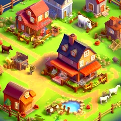 Country Valley Farming Game [MOD: безлимитные монеты и ресурсов] (Бесплатно / APK)