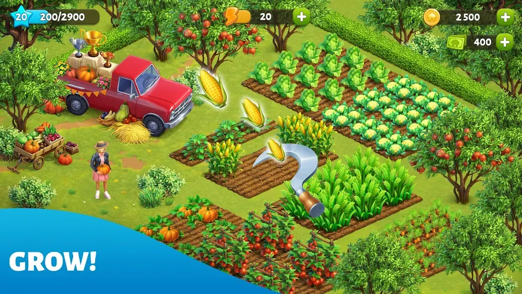 Spring Valley: Farm Game [MOD: безлимитные деньги и ресурсы] на Андроид — скриншот 4