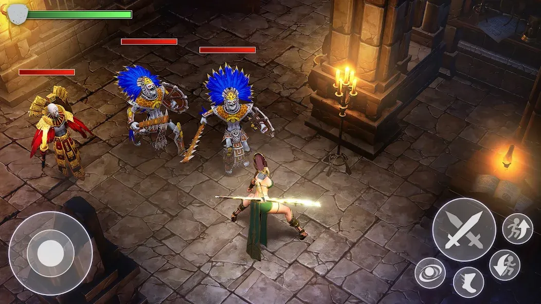 Age of Magic: Turn Based RPG [MOD: безлимитная энергия и мощные герои] на Андроид — скриншот 5