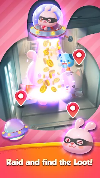 Взломанная Anipang Coins [MOD: бесконечные монеты и бонусы] на Андроид — скриншот 2