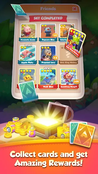 Взломанная Anipang Coins [MOD: бесконечные монеты и бонусы] на Андроид — скриншот 4