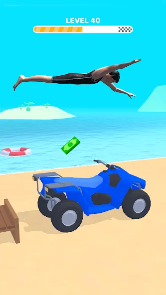 Скачать взлом Home Flip: Crazy Jump Master [MOD: безлимитные монеты и все уровни] — скриншот 5