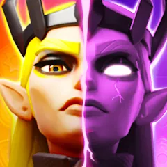 Взломанная Puzzle Breakers: Champions War [MOD: безлимитные деньги и усиленные герои] на Андроид