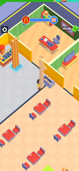 Скачать My Burger Shop: Burger Games [MOD: безлимитные деньги и все уровни] на телефон — скриншот 5