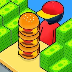 Скачать My Burger Shop: Burger Games [MOD: безлимитные деньги и все уровни] на телефон