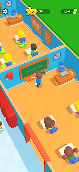 My Dream School Tycoon Games [MOD: безлимитные деньги и все здания открыты] последняя версия — скриншот 1