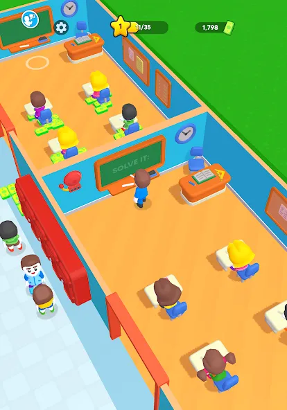 My Dream School Tycoon Games [MOD: безлимитные деньги и все здания открыты] последняя версия — скриншот 5