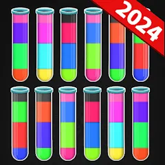 Color Water Sort Puzzle Games [MOD: без рекламы и все уровни открыты] последняя версия