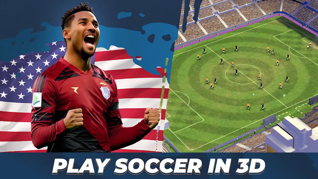 Взломанная Soccer - Matchday Manager 24 [MOD: безлимитные деньги и ресурсы] на Андроид — скриншот 1