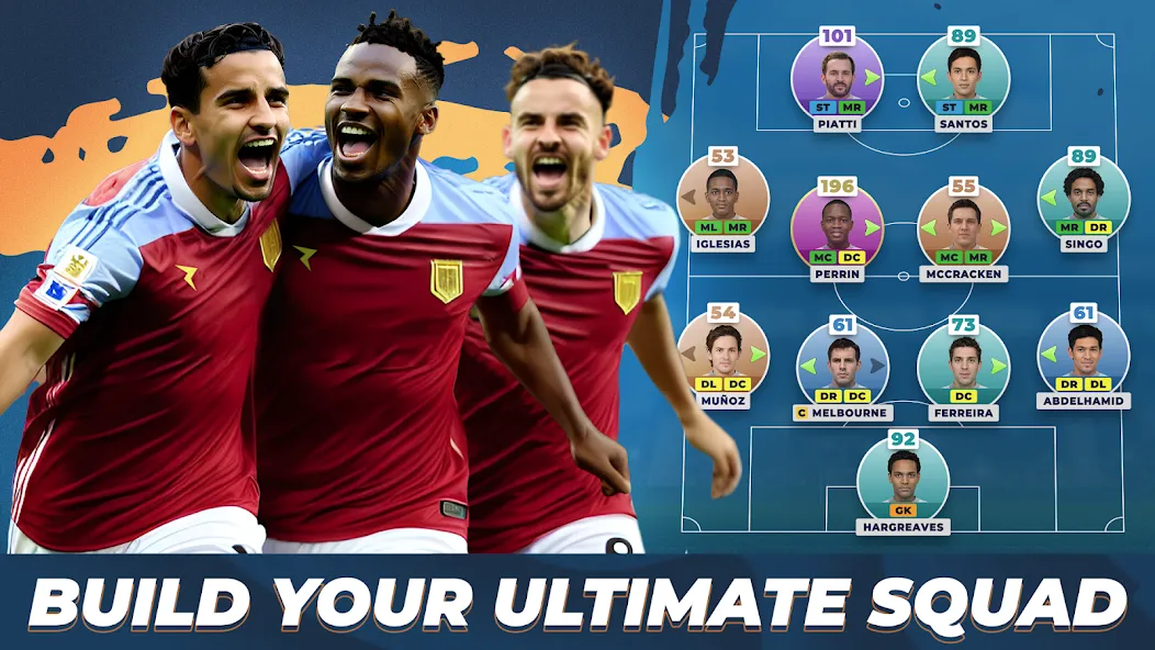 Взломанная Soccer - Matchday Manager 24 [MOD: безлимитные деньги и ресурсы] на Андроид — скриншот 4