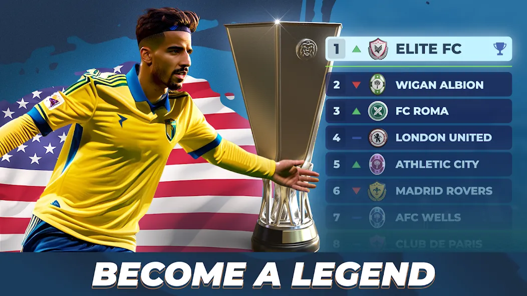 Взломанная Soccer - Matchday Manager 24 [MOD: безлимитные деньги и ресурсы] на Андроид — скриншот 5
