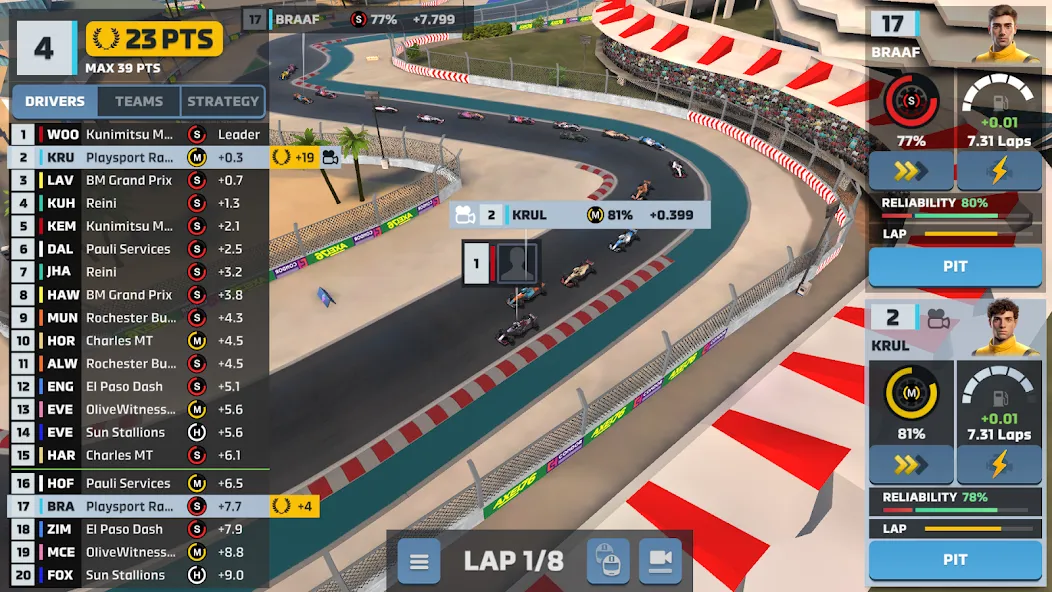 Motorsport Manager Game 2024 [MOD: безлимитные деньги и топливные бонусы] на Андроид — скриншот 5