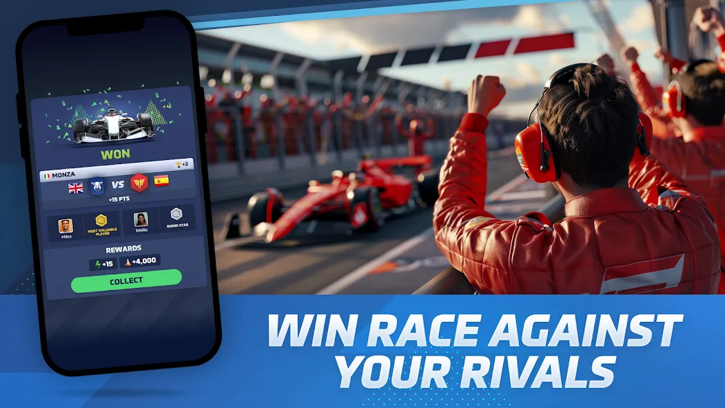 Скачать Racing Rivals: Team Car Game [MOD: безлимитные деньги и открыты все машины] на телефон — скриншот 5