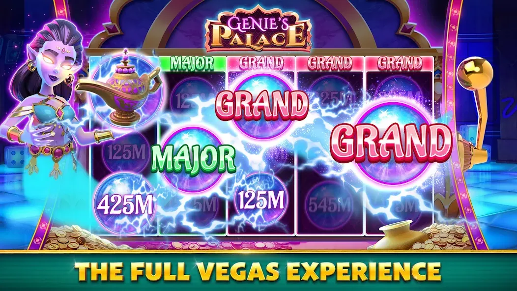 myVEGAS Slots: Casino Slots [MOD: бесконечные монеты и бесплатные вращения] последняя версия — скриншот 1