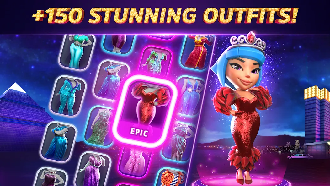 Скачать POP! Slots™ Vegas Casino Games [MOD: безлимитные монеты и бонусы] — скриншот 5