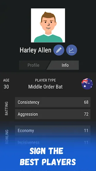 Wicket Cricket Manager [MOD: безлимитные деньги и премиум функции] последняя версия — скриншот 2