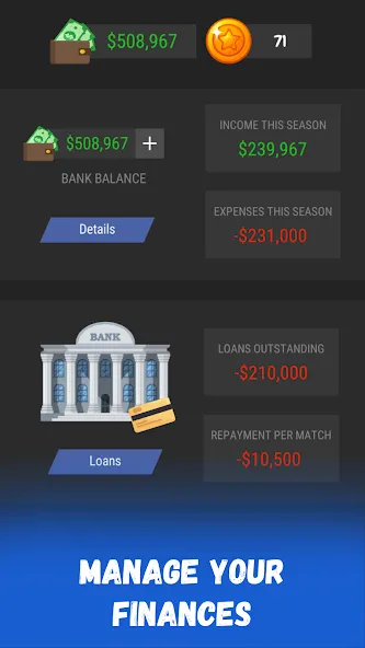 Wicket Cricket Manager [MOD: безлимитные деньги и премиум функции] последняя версия — скриншот 3