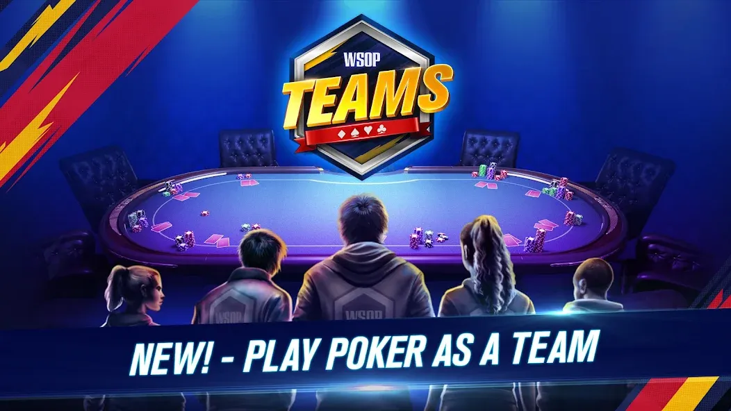 Взломанная WSOP Poker: Texas Holdem Game [MOD: безлимитные фишки и открыты все столы] на Андроид — скриншот 5