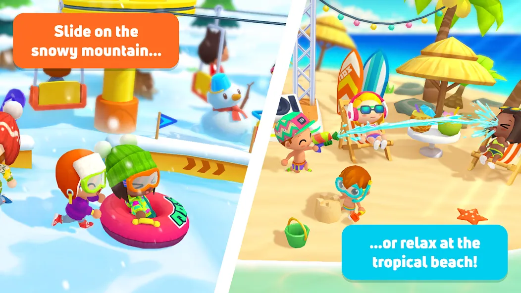 Vacation Hotel Stories [MOD: безлимитные деньги и всё открыто] (Бесплатно / APK) — скриншот 2