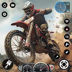Скачать Motocross MX Dirt Bike Games [MOD: безлимитные деньги и все мотоциклы]