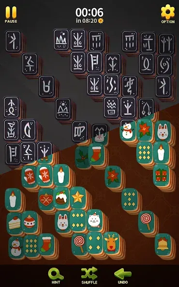 Скачать Mahjong Blossom Solitaire [MOD: без рекламы и бесконечные подсказки] на телефон — скриншот 5