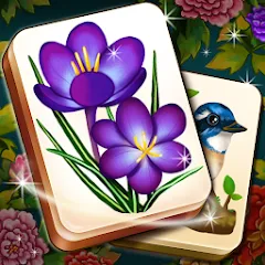 Скачать Mahjong Blossom Solitaire [MOD: без рекламы и бесконечные подсказки] на телефон