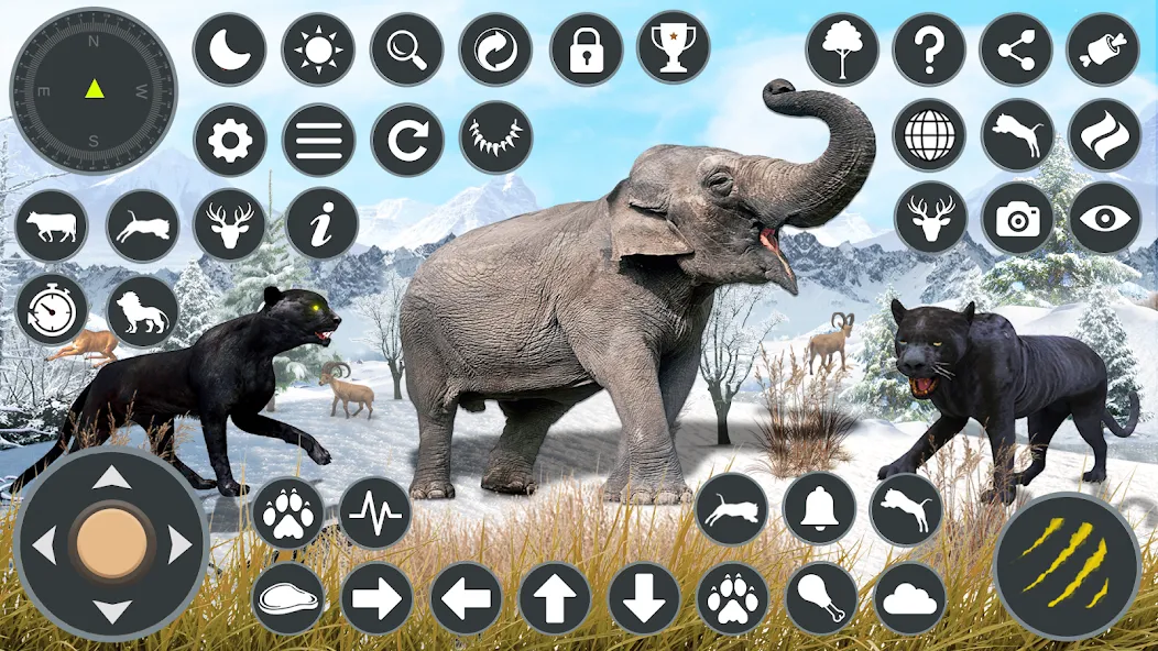 Скачать Wild Black Panther Games [MOD: безлимитные монеты и жизни] — скриншот 3