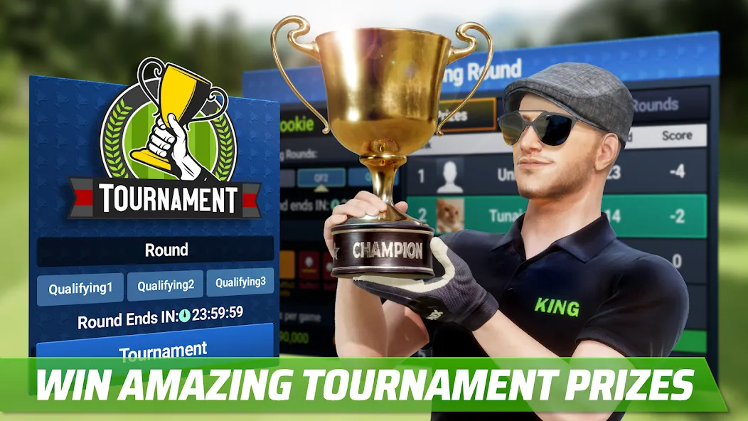 Скачать Golf King - World Tour [MOD: безлимитные монеты и улучшенное снаряжение] на телефон — скриншот 5
