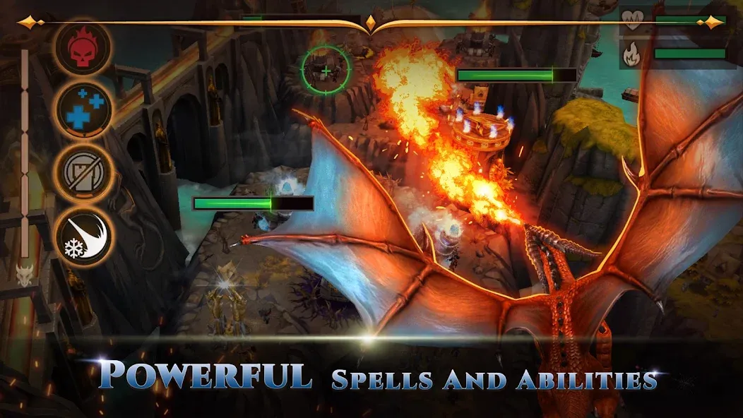 Скачать War Dragons [MOD: безлимитные ресурсы и мощные драконы] — скриншот 2
