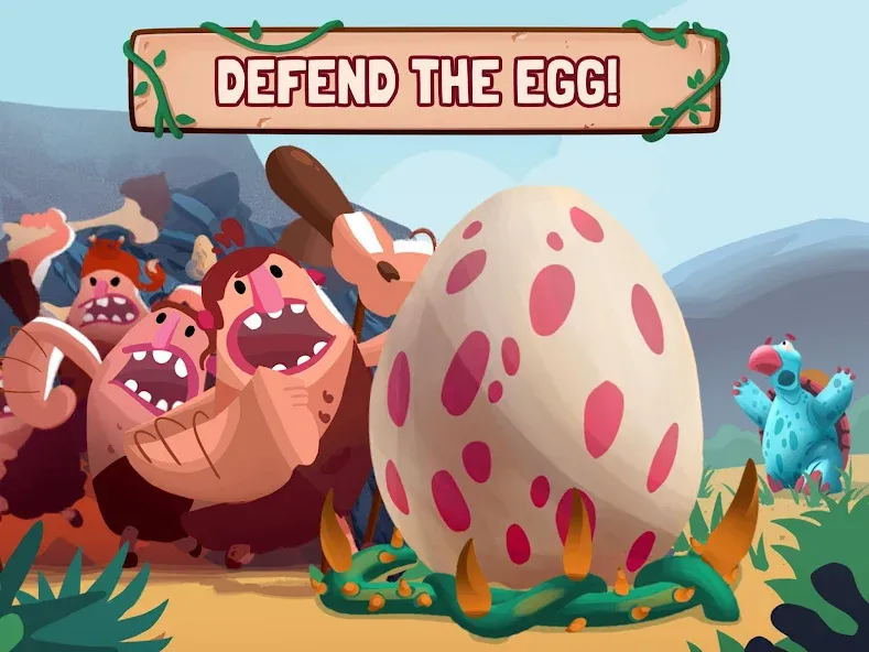 Скачать Dino Bash: Dinosaur Battle [MOD: безлимитные ресурсы и усиленные динозавры] — скриншот 3