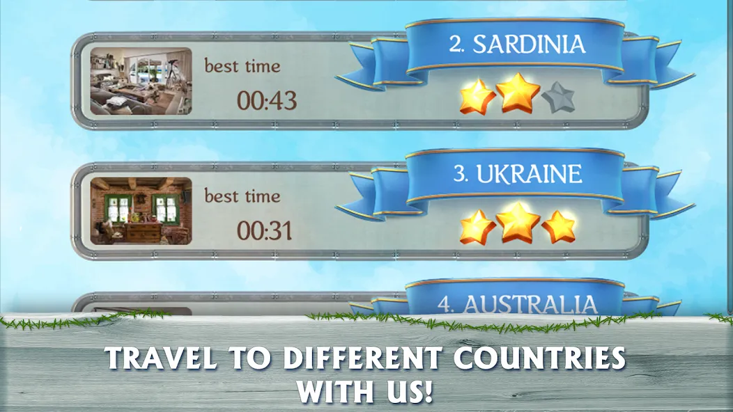 Around the world:Hidden Object [MOD: безлимитные подсказки и открыты все страны] — Скачать бесплатно (APK) — скриншот 2