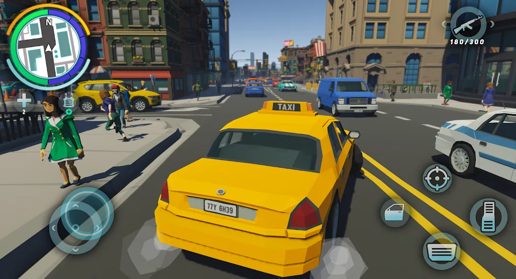 Gangster & Mafia Grand Polygon [MOD: безлимитные деньги и оружие] — Скачать бесплатно (APK) — скриншот 3