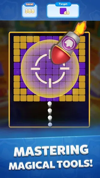 Скачать Bricks Royale-Brick Balls Game [MOD: безлимитные монеты и жизни] на телефон — скриншот 4