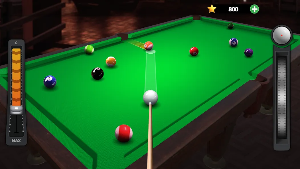 Classic Pool 3D: 8 Ball [MOD: безлимитные монеты и всё открыто] на Андроид — скриншот 3