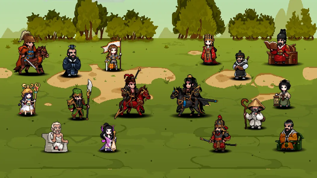Hero Sword - Idle RPG [MOD: безлимитные монеты и усиленное оружие] на Андроид — скриншот 2
