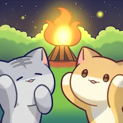 Cat Forest - Healing Camp [MOD: безлимитные ресурсы и быстрый прогресс] (Бесплатно / APK)