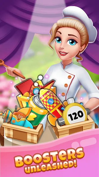 Скачать Merge Restaurant: Makeover [MOD: безлимитные монеты и энергия] на телефон — скриншот 1