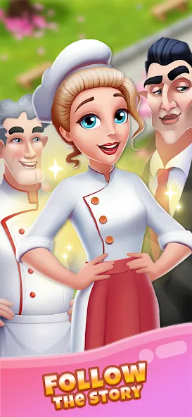Скачать Merge Restaurant: Makeover [MOD: безлимитные монеты и энергия] на телефон — скриншот 3
