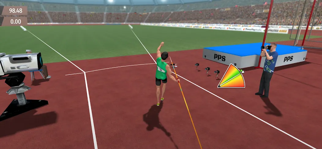 Athletics Mania: Track & Field [MOD: безлимитные деньги и энергии] на Андроид — скриншот 1