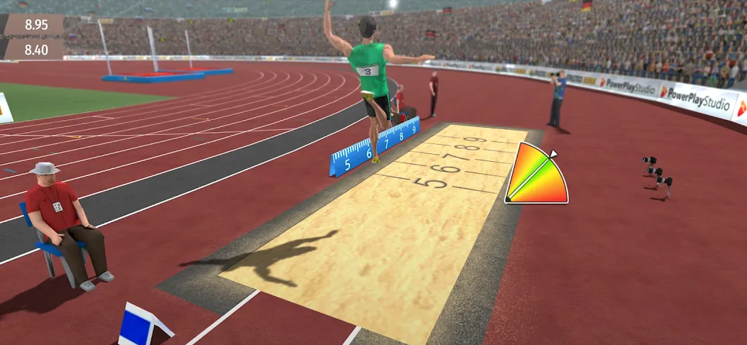Athletics Mania: Track & Field [MOD: безлимитные деньги и энергии] на Андроид — скриншот 2