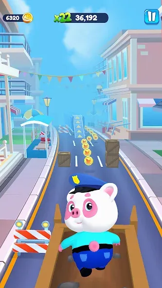 Piggy Panda Run: Fun Game [MOD: безлимитные монеты и все скины] — Скачать бесплатно (APK) — скриншот 4