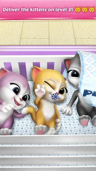 Pregnant Talking Cat Emma [MOD: беременная кошка и новые приключения] — Скачать бесплатно (APK) — скриншот 2