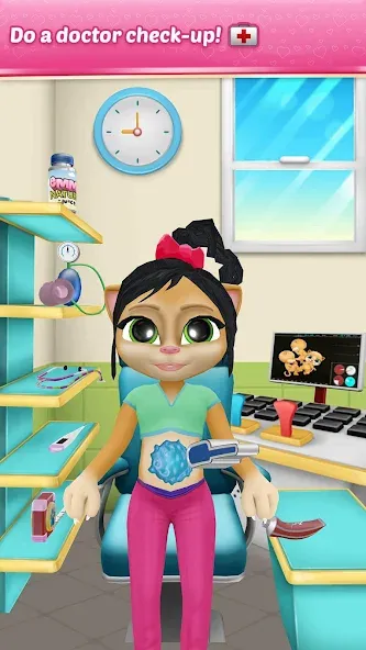 Pregnant Talking Cat Emma [MOD: беременная кошка и новые приключения] — Скачать бесплатно (APK) — скриншот 3