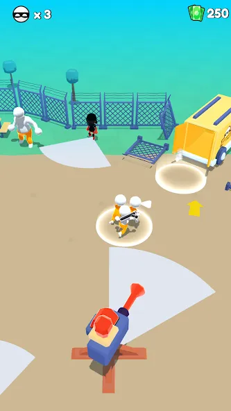 Prison Escape 3D - Jailbreak [MOD: безлимитные деньги и все уровни] последняя версия — скриншот 2