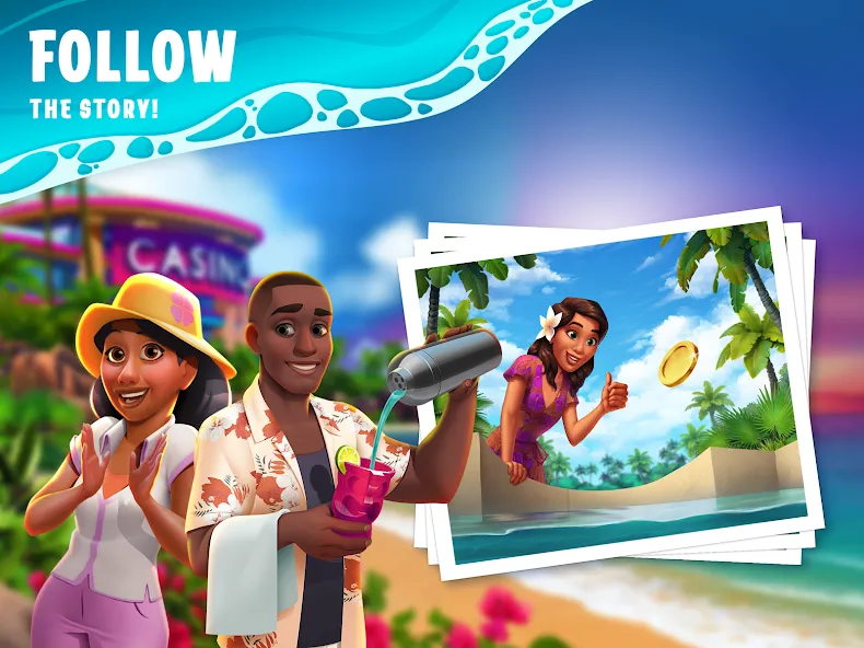 Paradise Fortune Casino Slots [MOD: безлимитные монеты и бонусы] последняя версия — скриншот 5